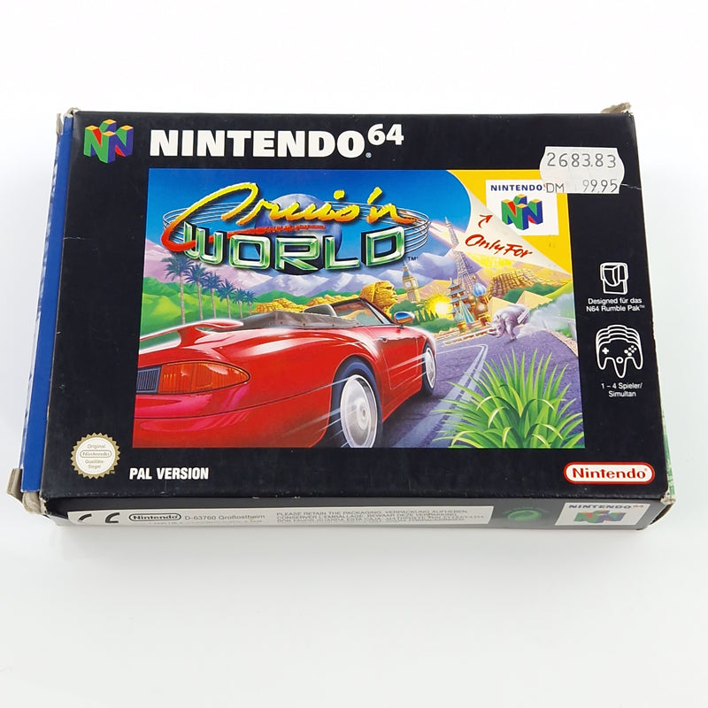 Nintendo 64 Spiel : Cruis´n World - Modul Anleitung OVP / N64 PAL NNOE