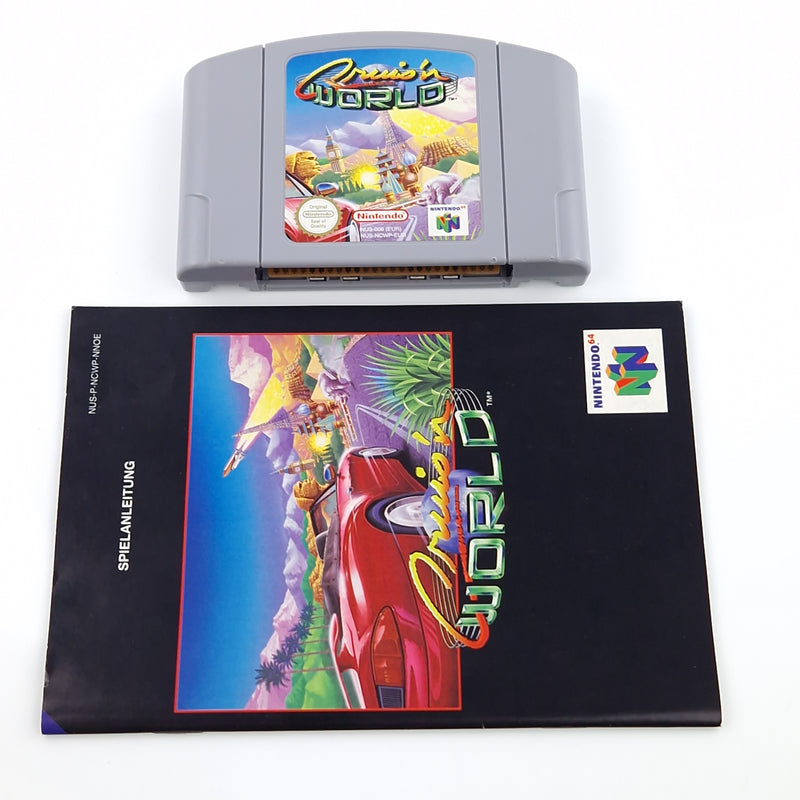 Nintendo 64 Spiel : Cruis´n World - Modul Anleitung OVP / N64 PAL NNOE