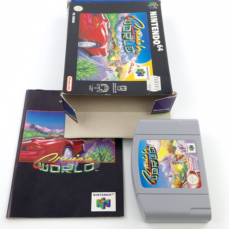 Nintendo 64 Spiel : Cruis´n World - Modul Anleitung OVP / N64 PAL NNOE