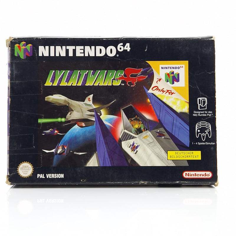 Nintendo 64 Spiel : Lylatwars - Modul Anleitung OVP / N64 PAL NNOE
