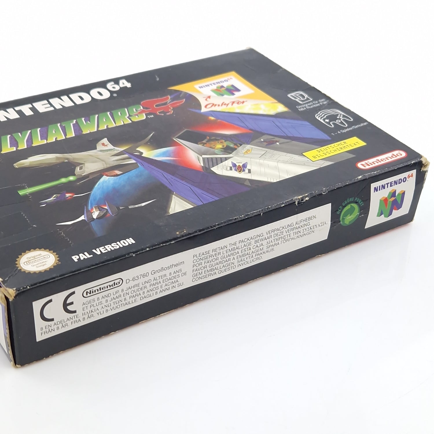 Nintendo 64 Spiel : Lylatwars - Modul Anleitung OVP / N64 PAL NNOE