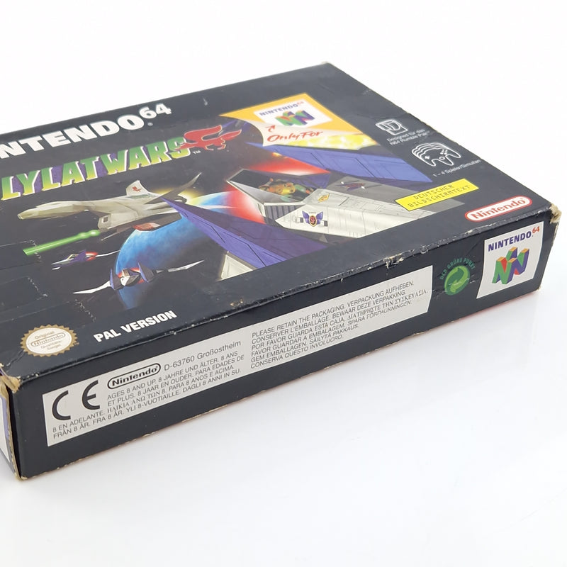 Nintendo 64 Spiel : Lylatwars - Modul Anleitung OVP / N64 PAL NNOE