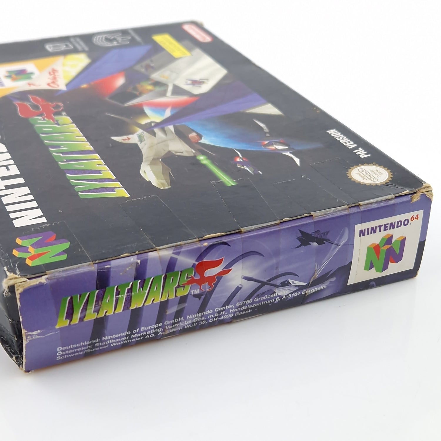 Nintendo 64 Spiel : Lylatwars - Modul Anleitung OVP / N64 PAL NNOE