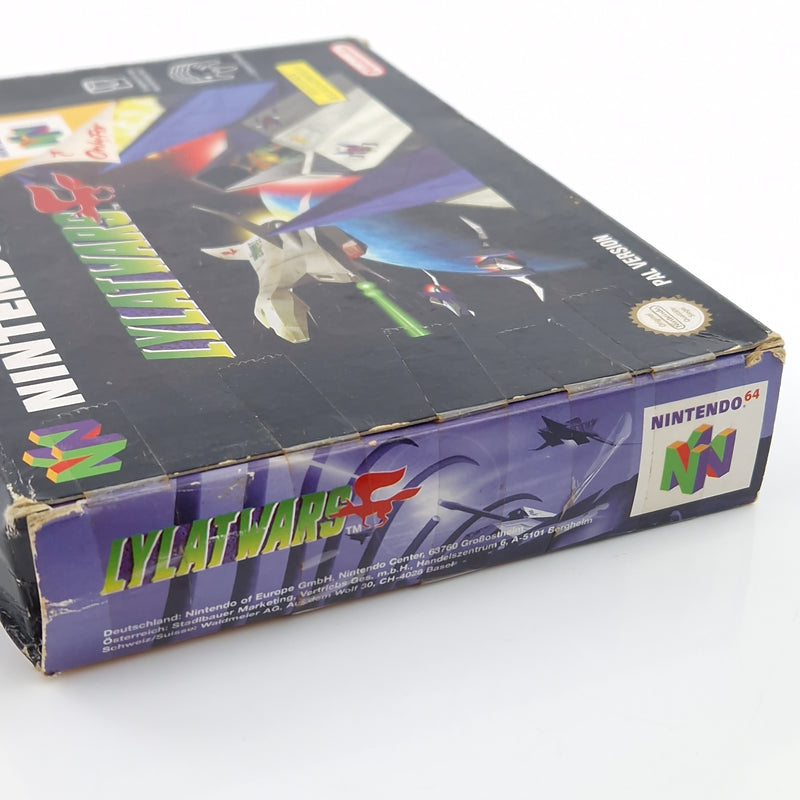 Nintendo 64 Spiel : Lylatwars - Modul Anleitung OVP / N64 PAL NNOE