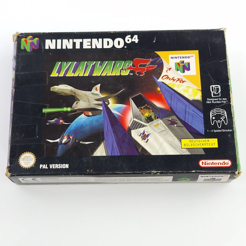 Nintendo 64 Spiel : Lylatwars - Modul Anleitung OVP / N64 PAL NNOE