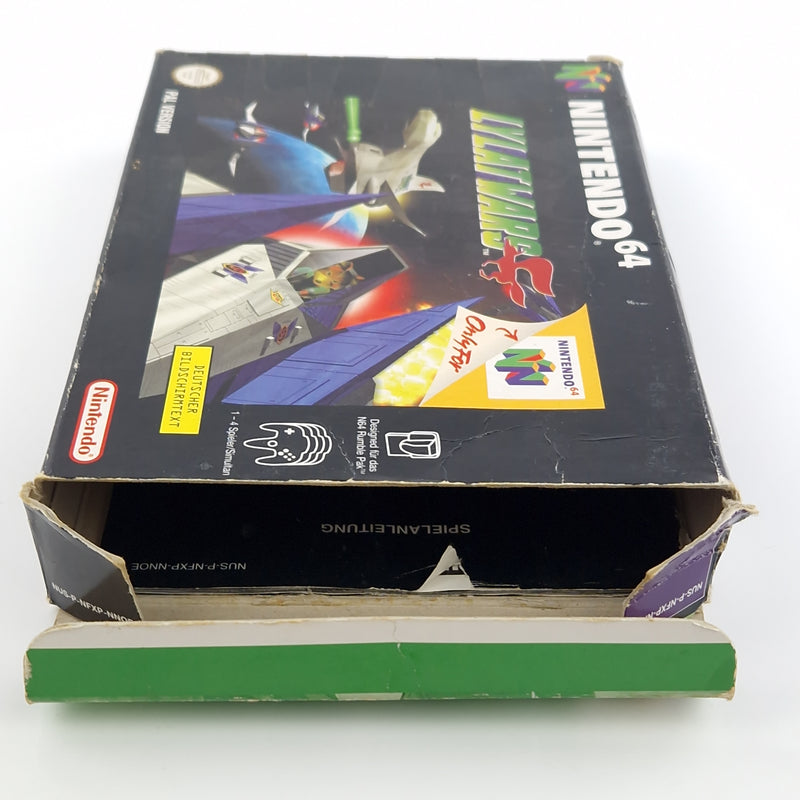 Nintendo 64 Spiel : Lylatwars - Modul Anleitung OVP / N64 PAL NNOE