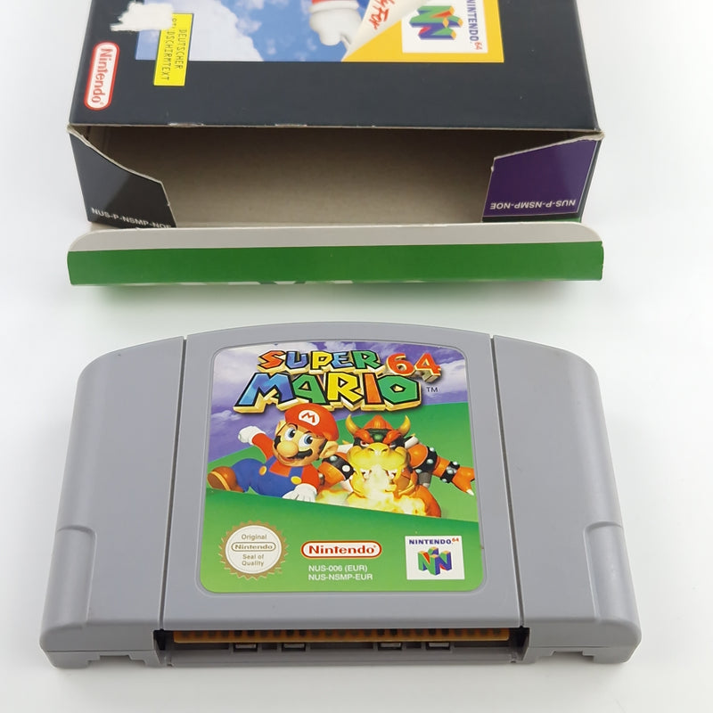 Nintendo 64 Spiel : Super Mario 64 - Modul OVP ohne Anleitung / N64 PAL NOE