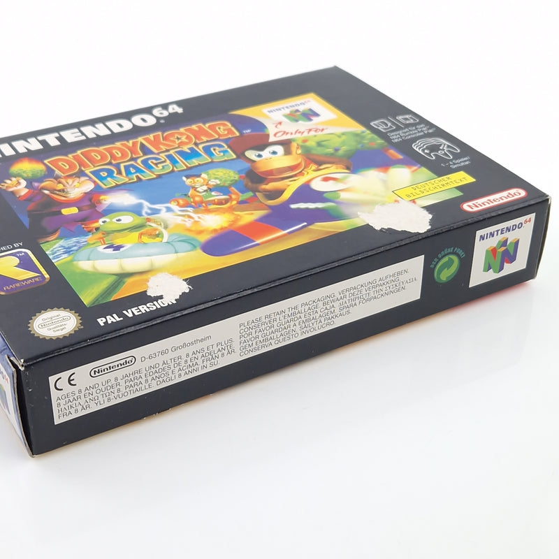 Nintendo 64 Spiel : Diddy Kong Racing - Modul OVP Anleitung / N64 PAL NNOE