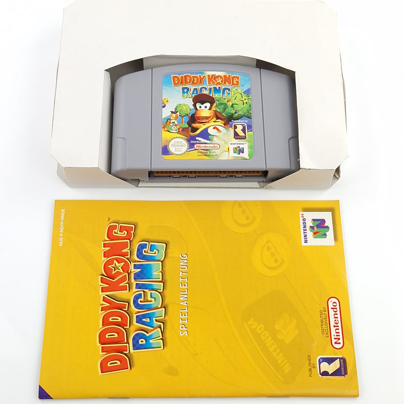Nintendo 64 Spiel : Diddy Kong Racing - Modul OVP Anleitung / N64 PAL NNOE