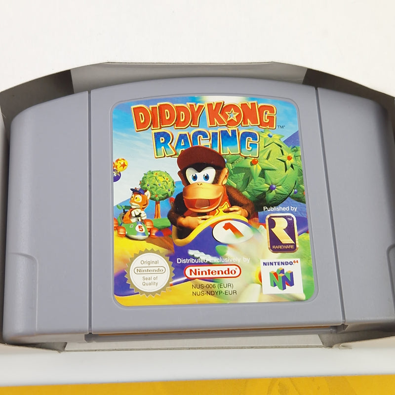 Nintendo 64 Spiel : Diddy Kong Racing - Modul OVP Anleitung / N64 PAL NNOE