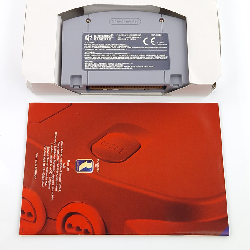 Nintendo 64 Spiel : Diddy Kong Racing - Modul OVP Anleitung / N64 PAL NNOE