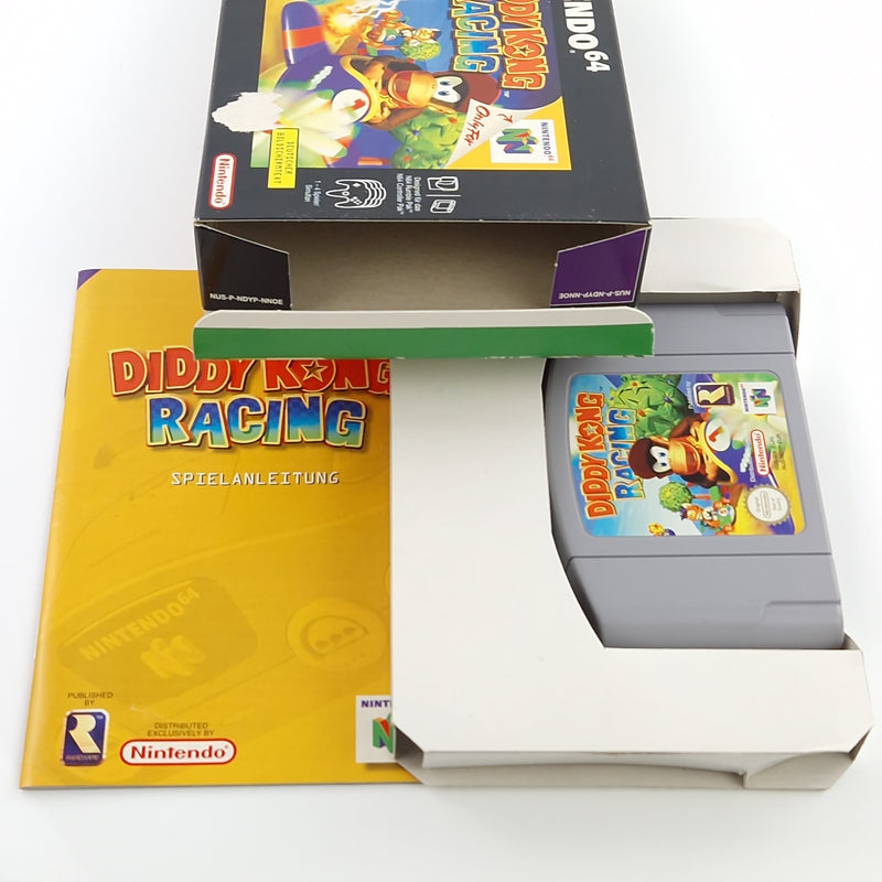 Nintendo 64 Spiel : Diddy Kong Racing - Modul OVP Anleitung / N64 PAL NNOE