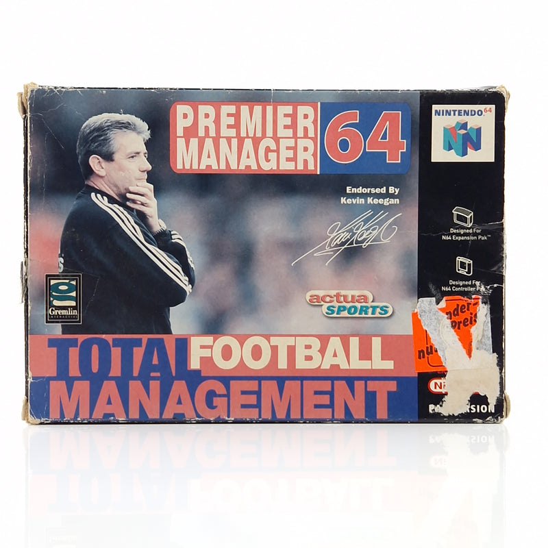 Nintendo 64 Spiel : Premier Manager 64 - Modul OVP ohne Anleitung / N64 PAL NOE