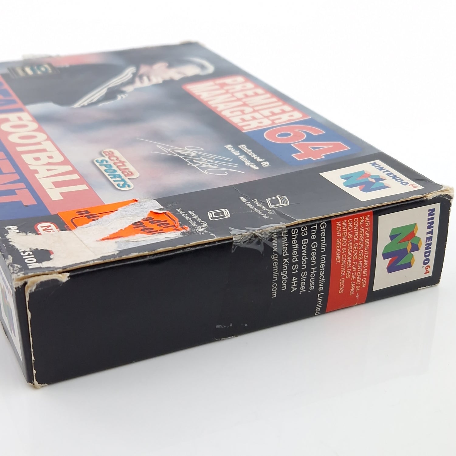 Nintendo 64 Spiel : Premier Manager 64 - Modul OVP ohne Anleitung / N64 PAL NOE
