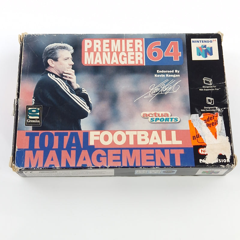 Nintendo 64 Spiel : Premier Manager 64 - Modul OVP ohne Anleitung / N64 PAL NOE