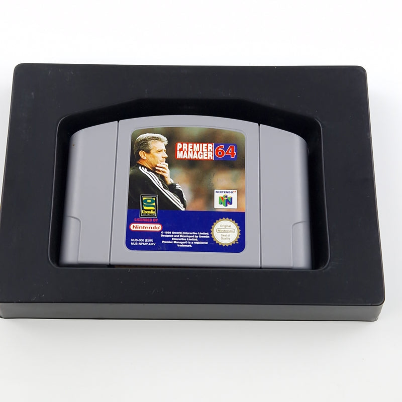 Nintendo 64 Spiel : Premier Manager 64 - Modul OVP ohne Anleitung / N64 PAL NOE