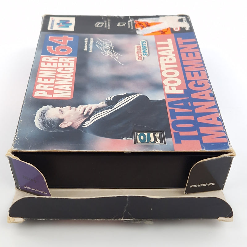 Nintendo 64 Spiel : Premier Manager 64 - Modul OVP ohne Anleitung / N64 PAL NOE