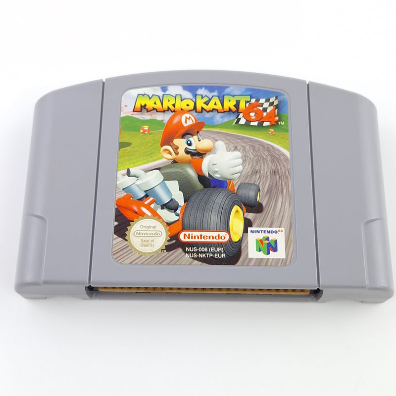 Nintendo 64 Spiel : Mario Kart 64 - N64 Modul Anleitung OVP cib / PAL NNOE