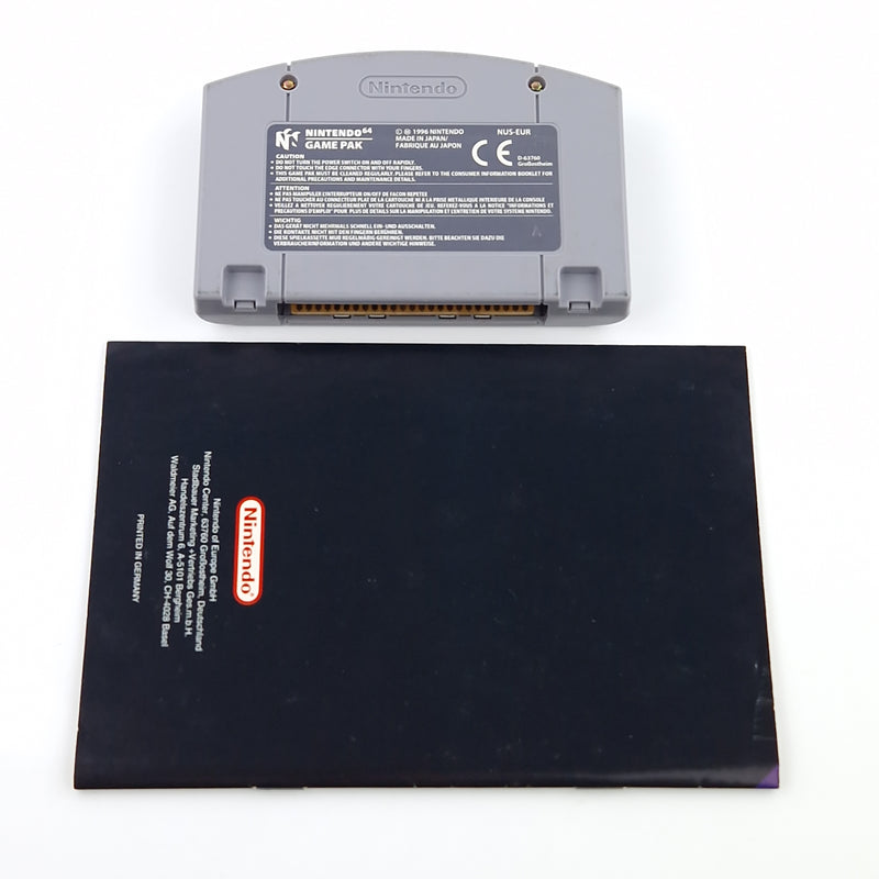 Nintendo 64 Spiel : Mario Kart 64 - N64 Modul Anleitung OVP cib / PAL NNOE