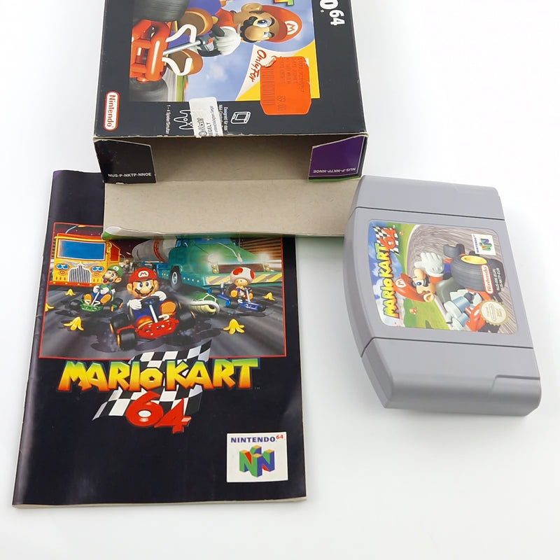 Nintendo 64 Spiel : Mario Kart 64 - N64 Modul Anleitung OVP cib / PAL NNOE