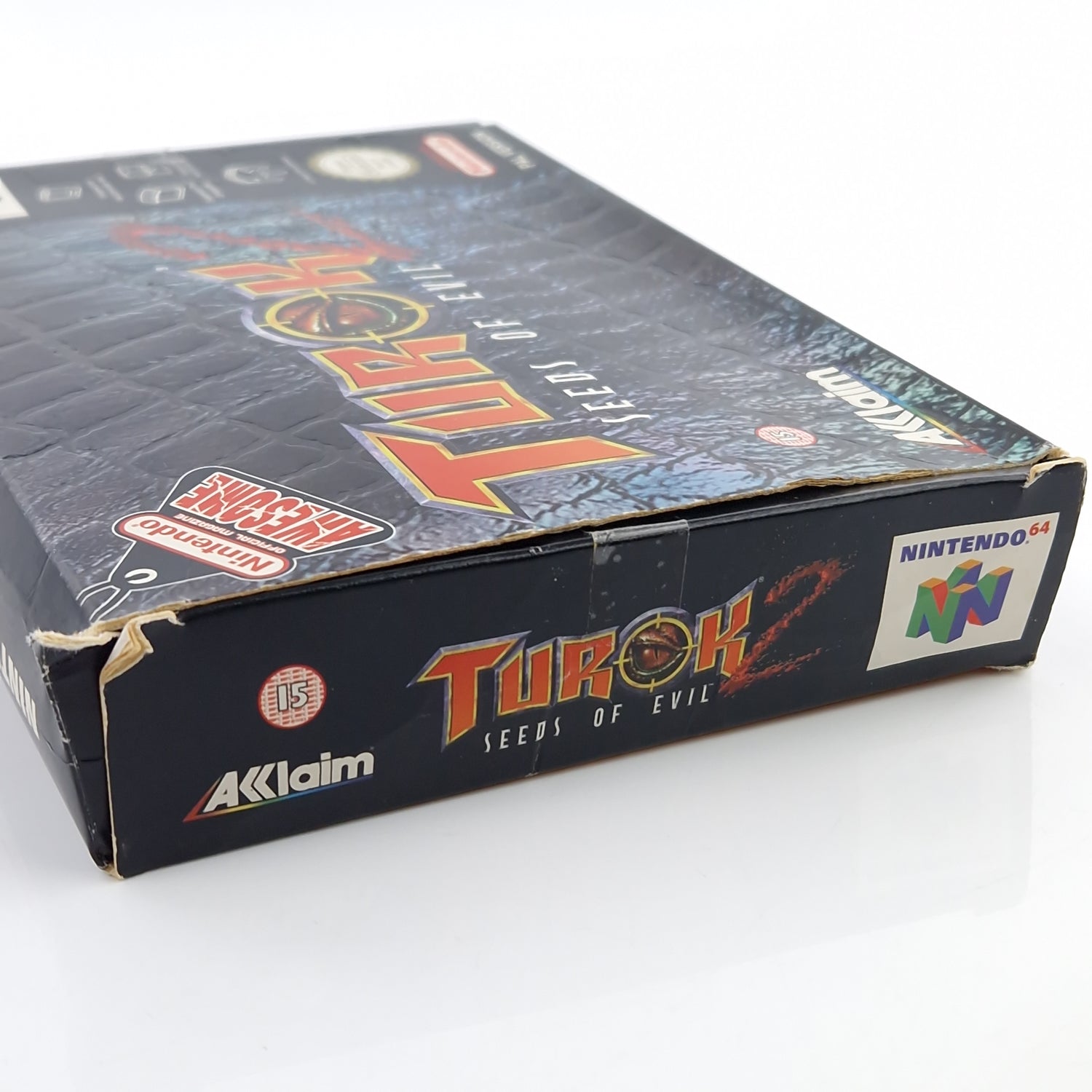 Nintendo 64 Spiel : Turok 2 Seeds of Evil - N64 Modul Anleitung OVP PAL UKV