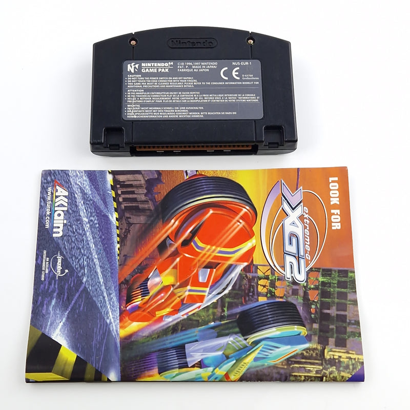 Nintendo 64 Spiel : Turok 2 Seeds of Evil - N64 Modul Anleitung OVP PAL UKV