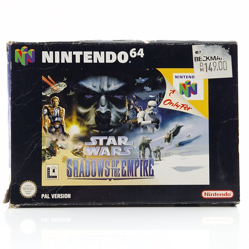 Nintendo 64 Spiel : Star Wars Shadows of the Empire - Modul Anleitung OVP / N64
