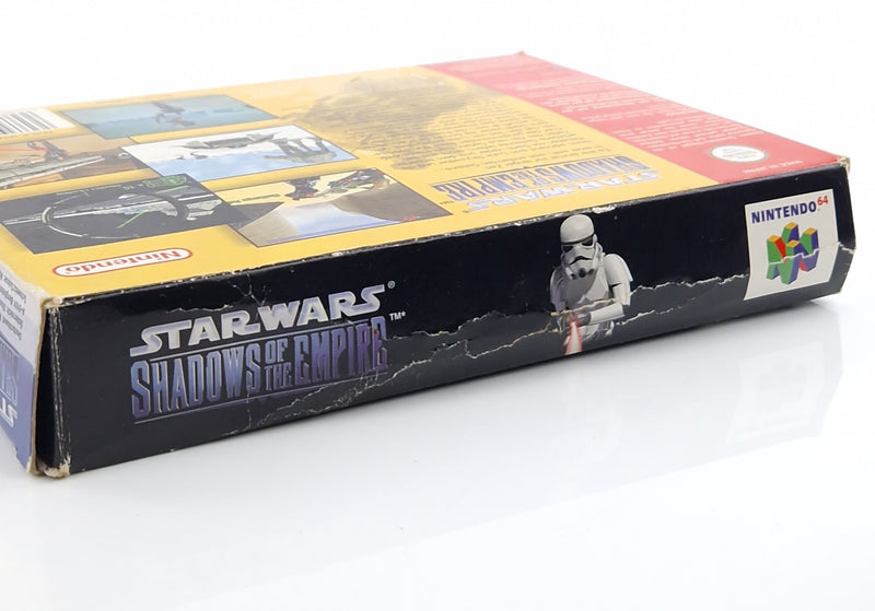 Nintendo 64 Spiel : Star Wars Shadows of the Empire - Modul Anleitung OVP / N64