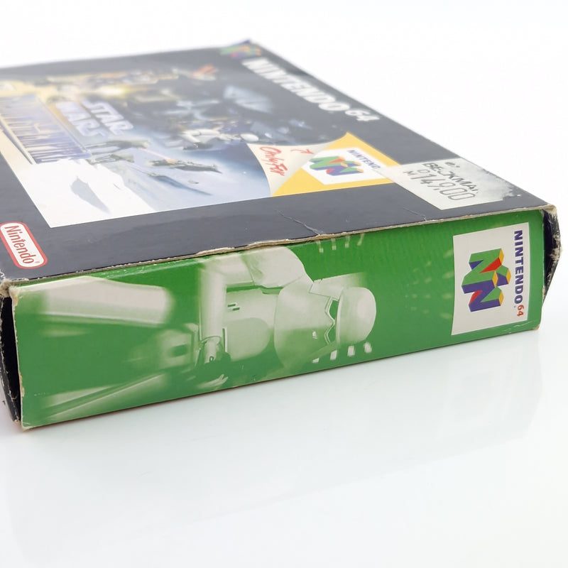 Nintendo 64 Spiel : Star Wars Shadows of the Empire - Modul Anleitung OVP / N64