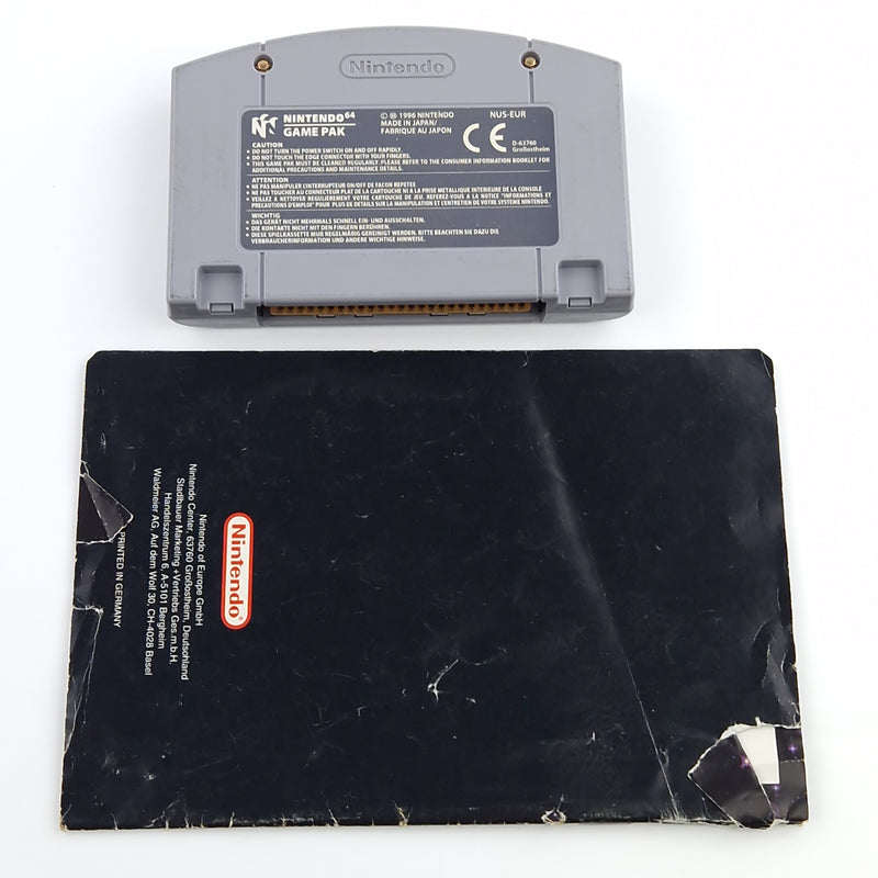 Nintendo 64 Spiel : Star Wars Shadows of the Empire - Modul Anleitung OVP / N64