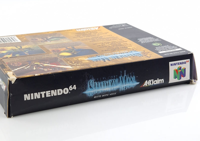 Nintendo 64 Spiel : Shadow Man Rette deine Seele - Modul Anleitung OVP / N64