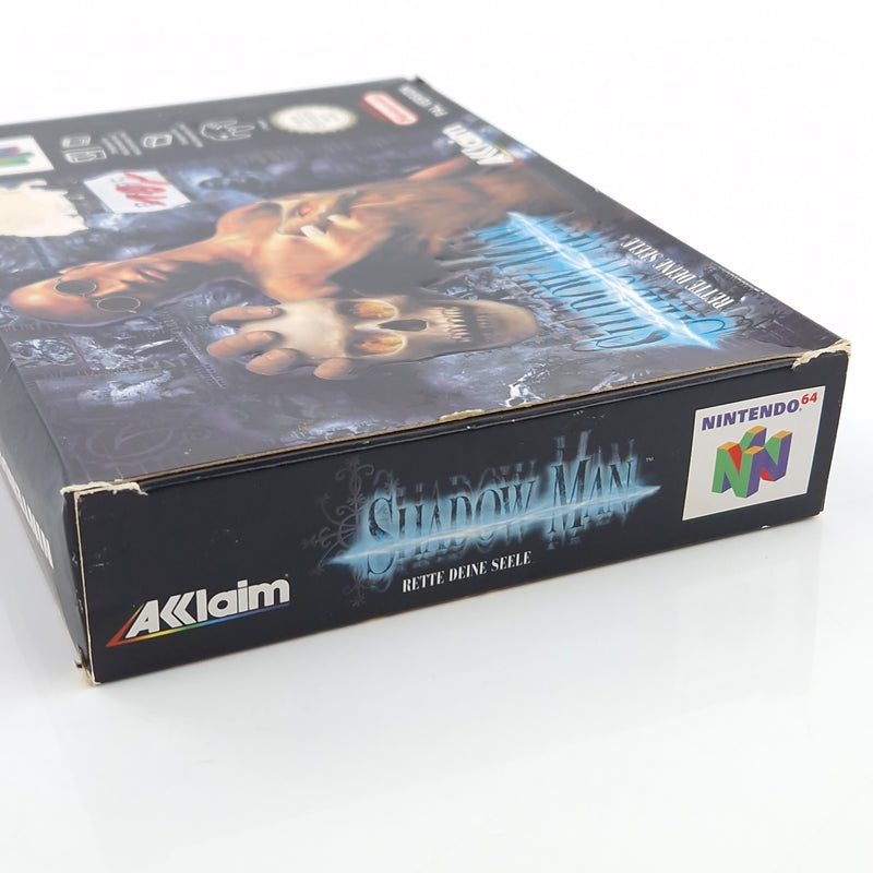 Nintendo 64 Spiel : Shadow Man Rette deine Seele - Modul Anleitung OVP / N64