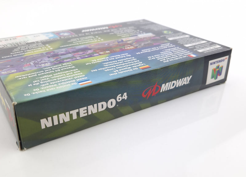 Nintendo 64 Spiel : Wipeout 64 - Modul Anleitung OVP / N64 PAL EUU