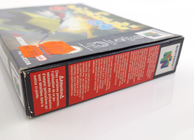 Nintendo 64 Spiel : Wipeout 64 - Modul Anleitung OVP / N64 PAL EUU