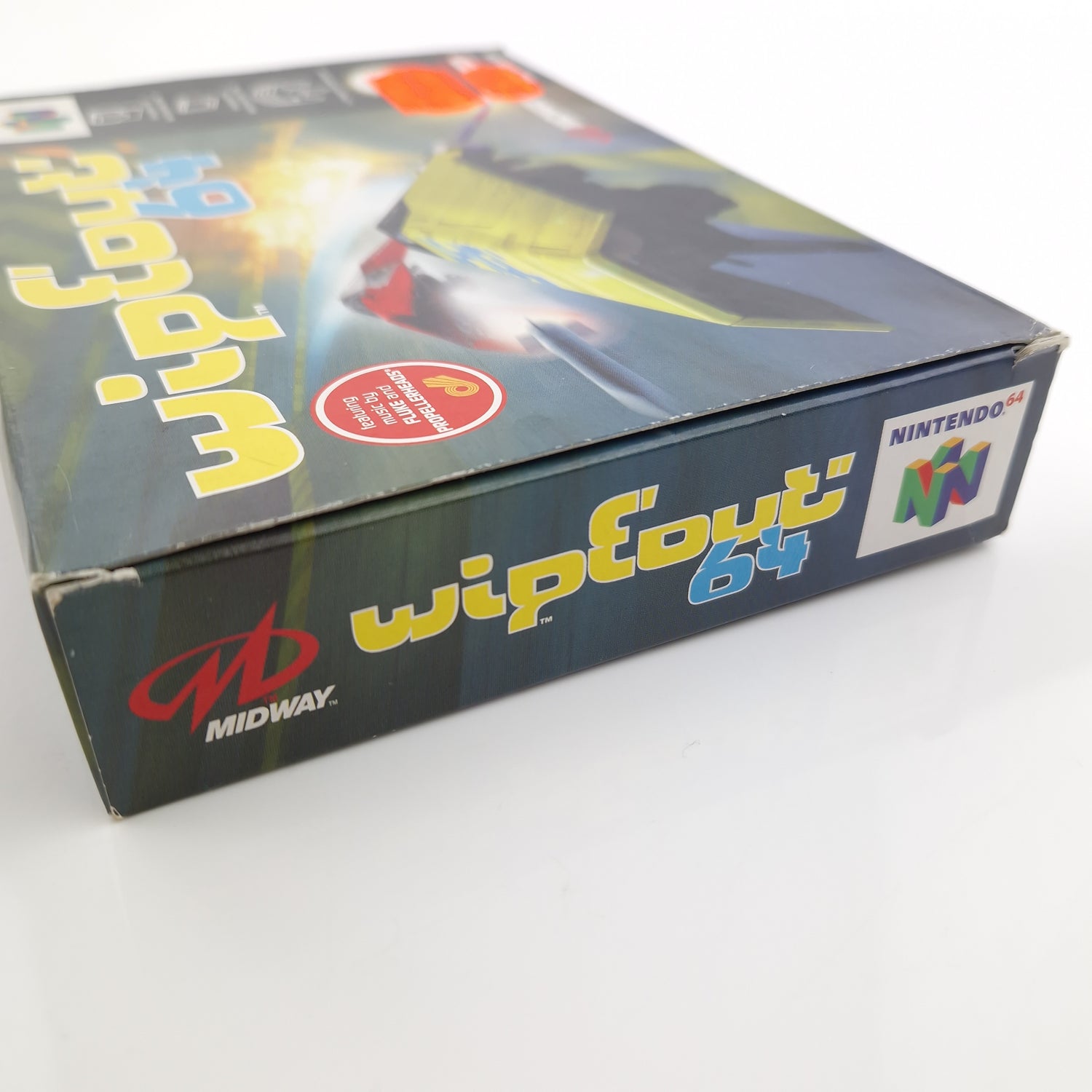Nintendo 64 Spiel : Wipeout 64 - Modul Anleitung OVP / N64 PAL EUU