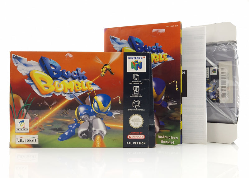 Nintendo 64 Spiel : Buck Bumble - Modul Anleitung OVP / N64 PAL EUR