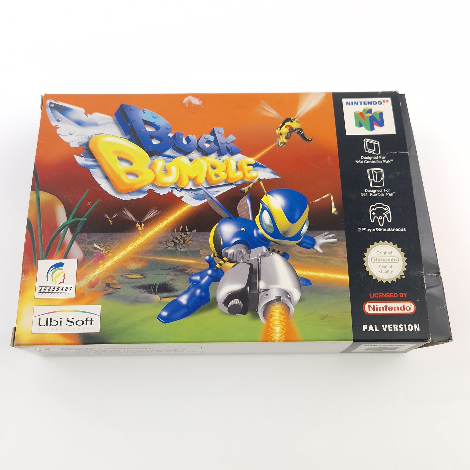 Nintendo 64 Spiel : Buck Bumble - Modul Anleitung OVP / N64 PAL EUR