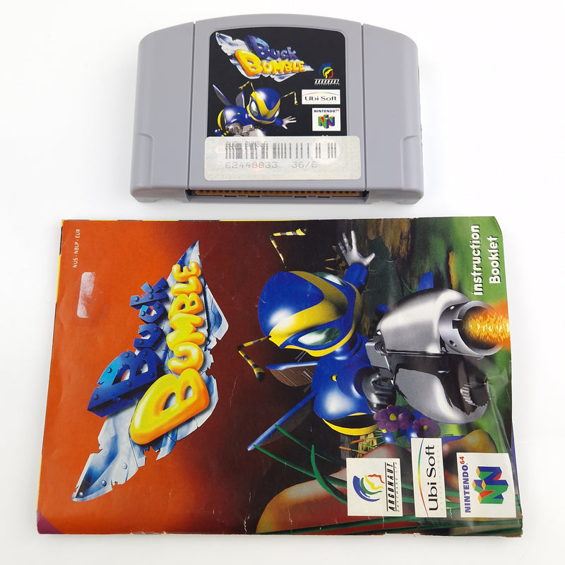 Nintendo 64 Spiel : Buck Bumble - Modul Anleitung OVP / N64 PAL EUR