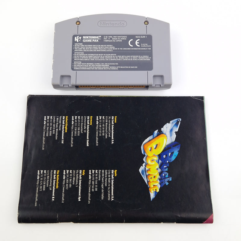 Nintendo 64 Spiel : Buck Bumble - Modul Anleitung OVP / N64 PAL EUR