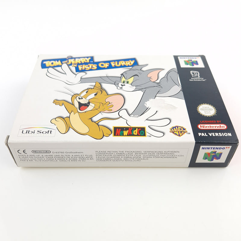 Nintendo 64 Spiel : Tom and Jerry in Fists of Furry - Modul Anleitung OVP N64