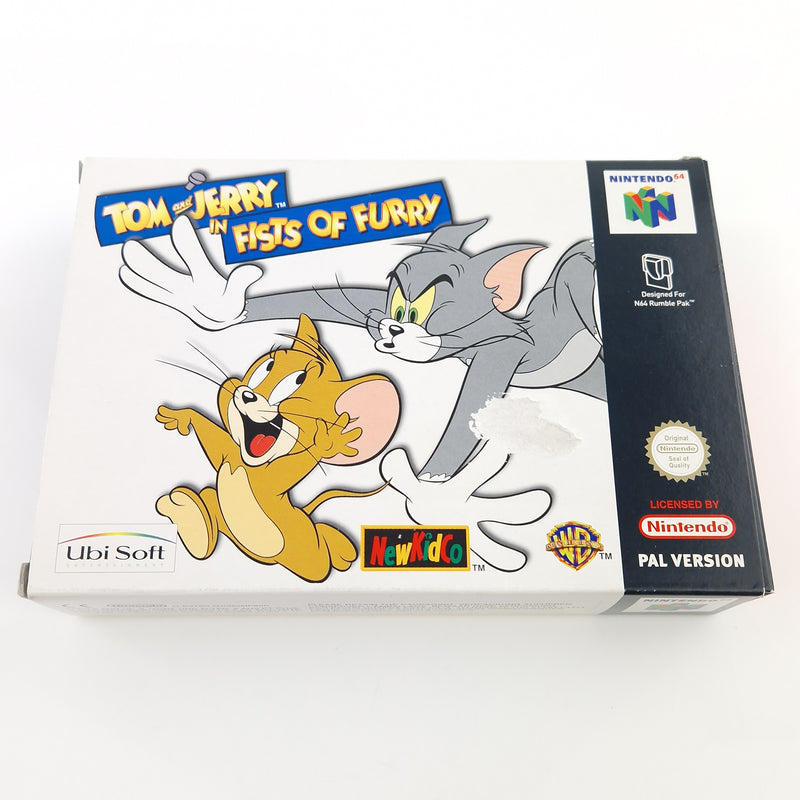 Nintendo 64 Spiel : Tom and Jerry in Fists of Furry - Modul Anleitung OVP N64