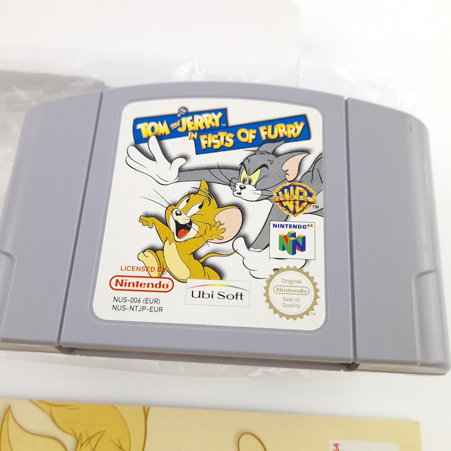 Nintendo 64 Spiel : Tom and Jerry in Fists of Furry - Modul Anleitung OVP N64