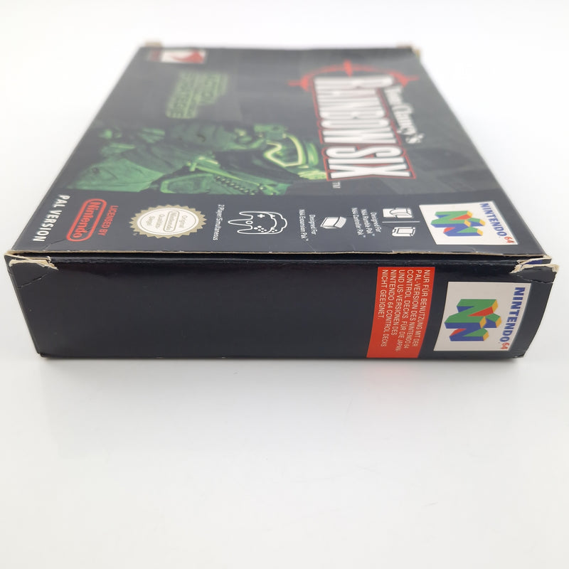 Nintendo 64 Spiel : Tom Clancys Rainbow Six - Modul Anleitung OVP / N64 PAL NOE