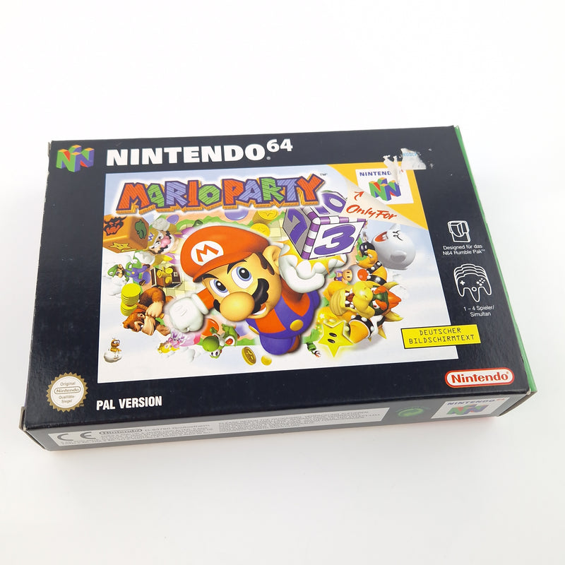 Nintendo 64 Spiel : Mario Party - Modul Anleitung OVP / N64 PAL NNOE