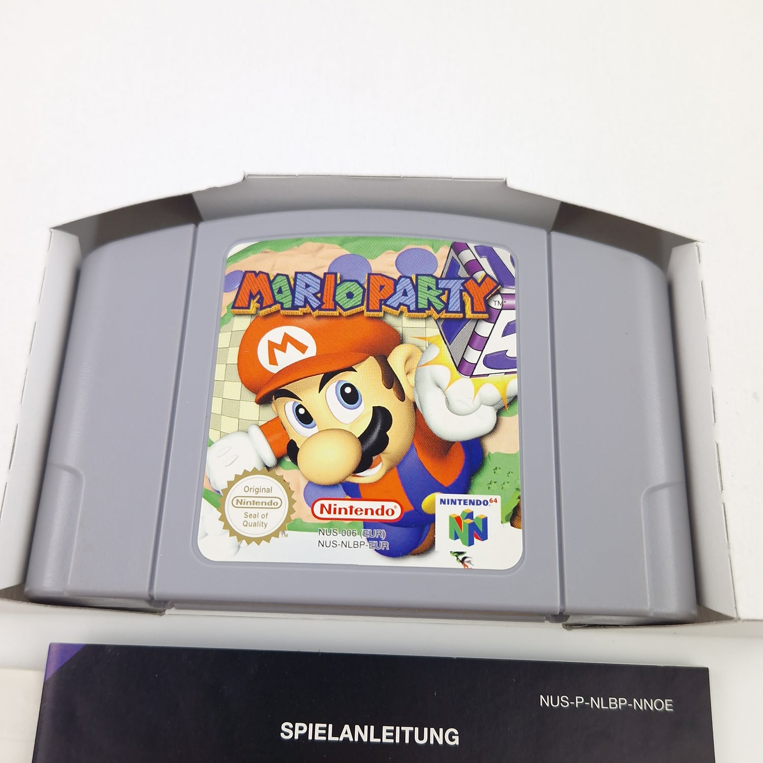 Nintendo 64 Spiel : Mario Party - Modul Anleitung OVP / N64 PAL NNOE