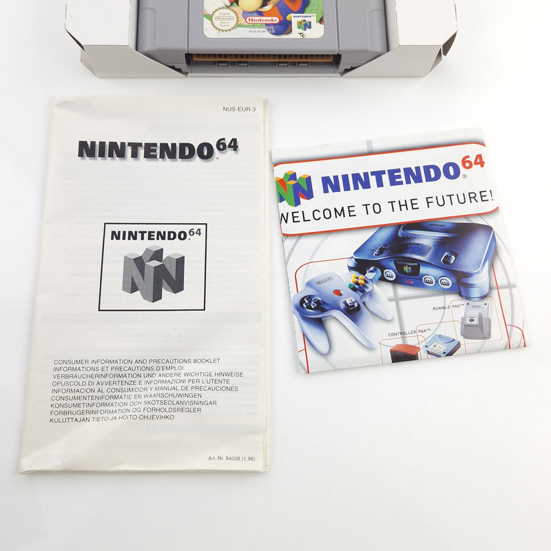 Nintendo 64 Spiel : Mario Party - Modul Anleitung OVP / N64 PAL NNOE
