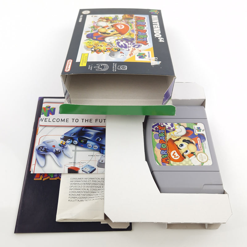 Nintendo 64 Spiel : Mario Party - Modul Anleitung OVP / N64 PAL NNOE