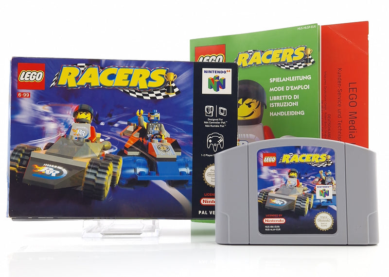 Nintendo 64 Spiel : Lego Racers - Modul Anleitung OVP / N64 PAL EUU