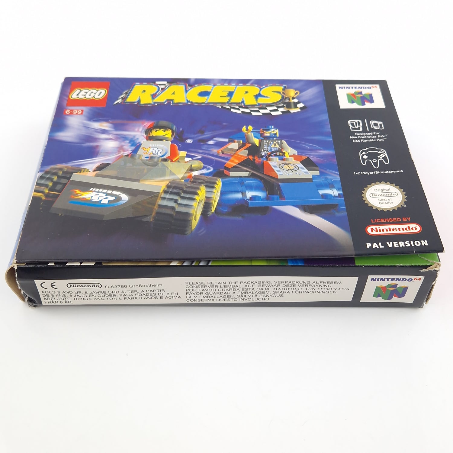 Nintendo 64 Spiel : Lego Racers - Modul Anleitung OVP / N64 PAL EUU
