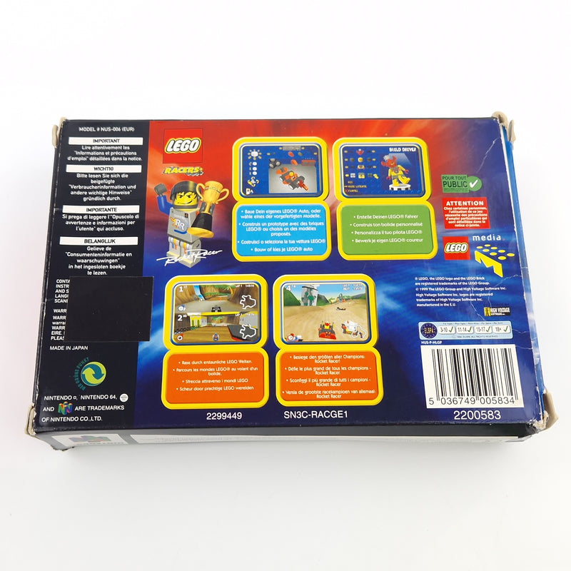 Nintendo 64 Spiel : Lego Racers - Modul Anleitung OVP / N64 PAL EUU